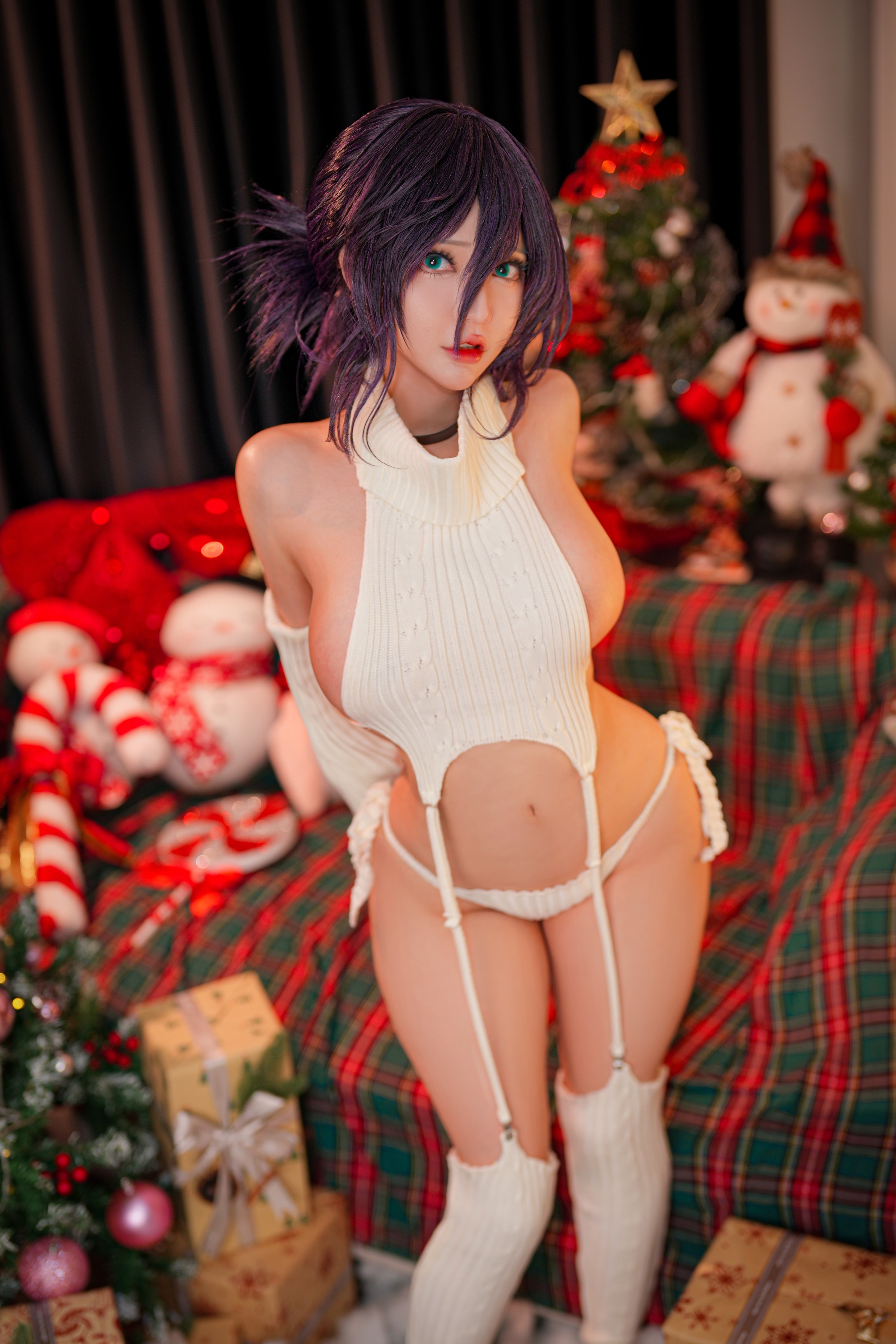 图片[1]-Potato Godzilla – NO.174 Reze Xmas[24P]-XikXak